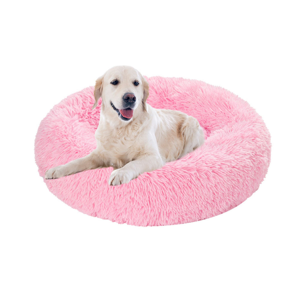 Lit Donut Apaisant Ultra-Doux pour Chiens et Chats – Truffe & Velours™