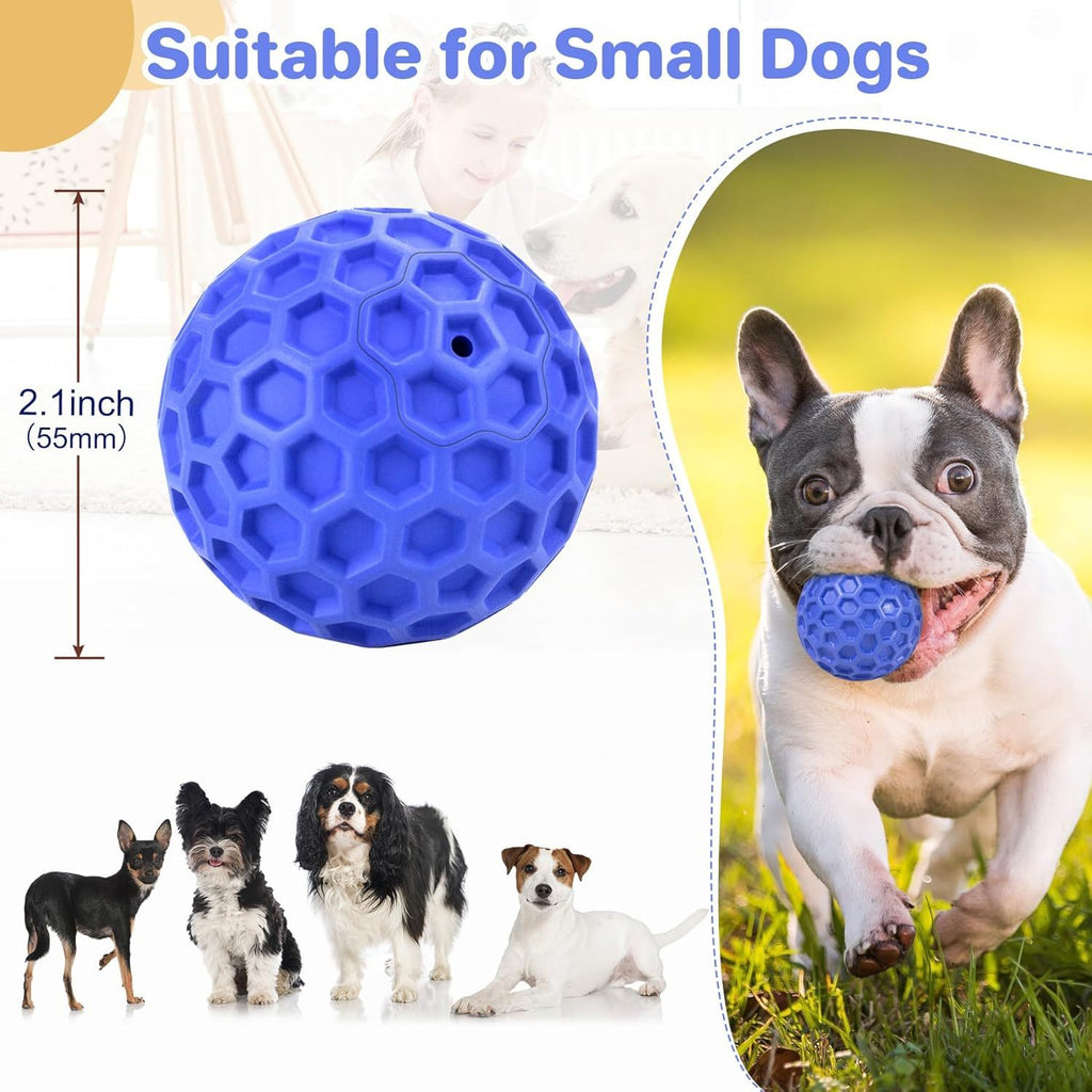 Balle Indestructible Anti-Stress pour Chiens (avec Couineur) – Truffe & Velours™