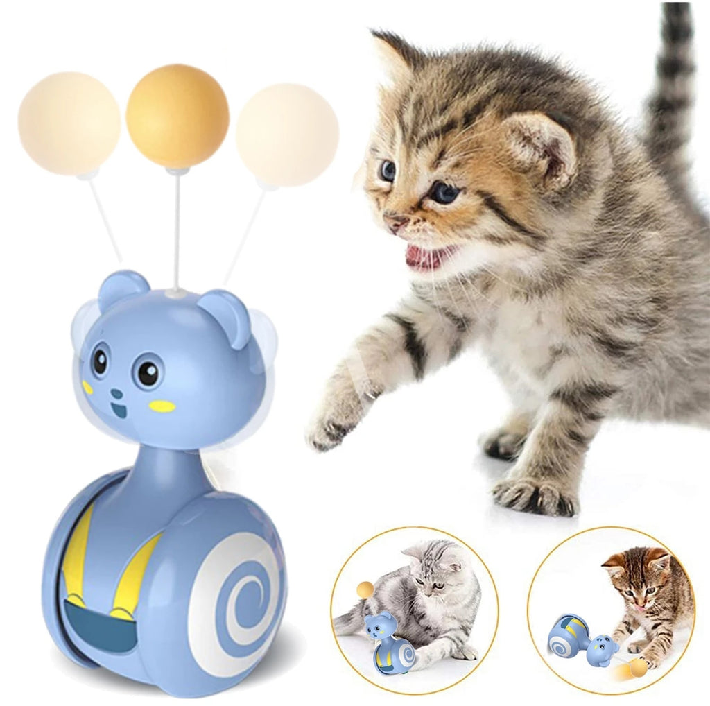 Jouet Rotatif Interactif pour Chats – Truffe & Velours