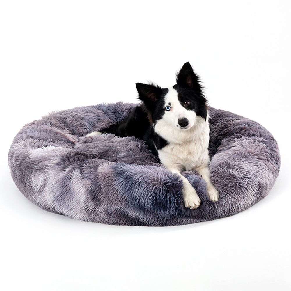 Lit Donut Apaisant Ultra-Doux pour Chiens et Chats – Truffe & Velours™
