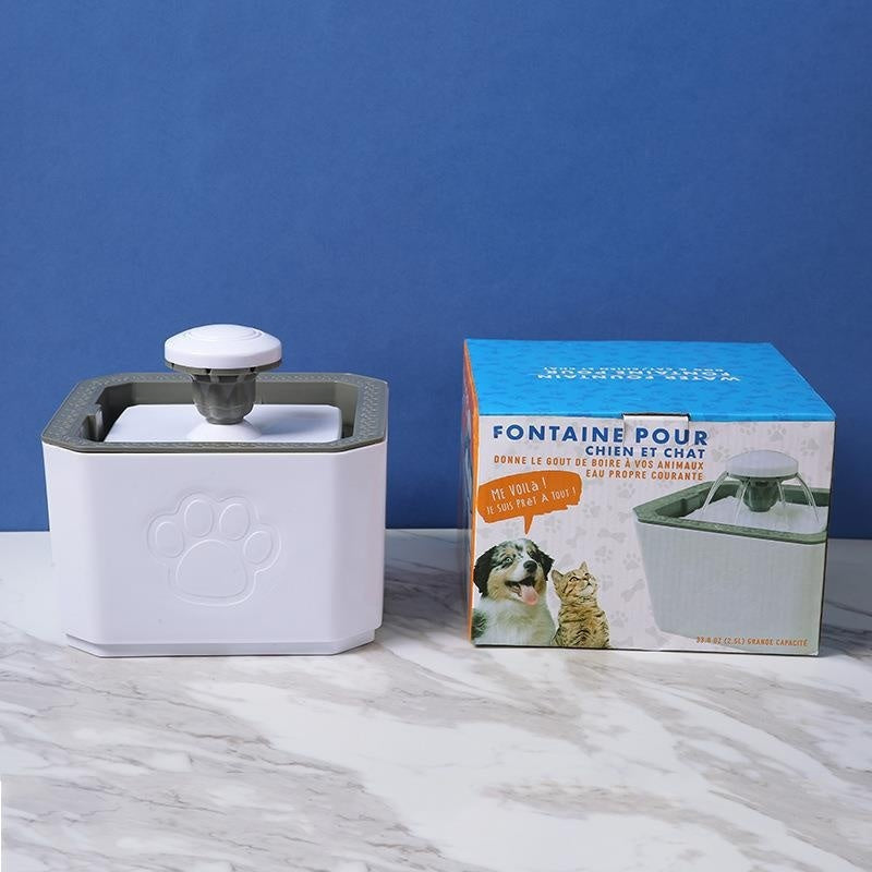 Fontaine à Eau Automatique pour Chats & Petits Chiens – Truffe & Velours™