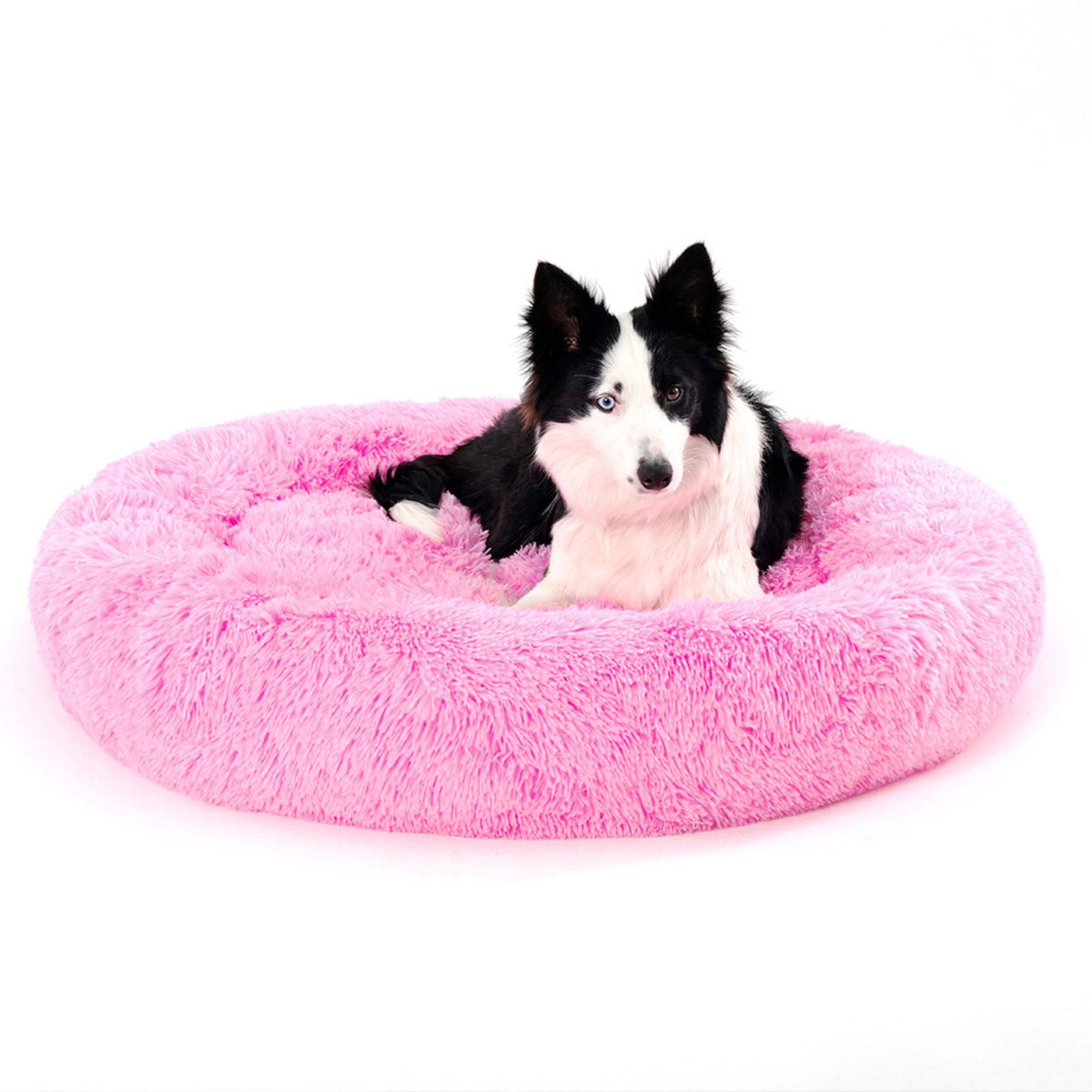Lit Donut Apaisant Ultra-Doux pour Chiens et Chats – Truffe & Velours™