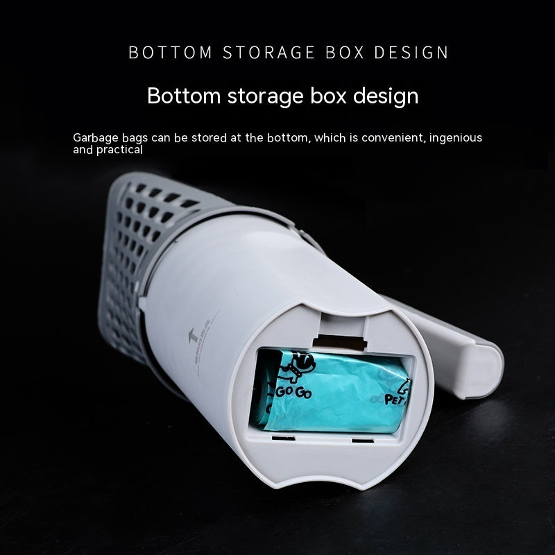 Pelle à litière 2-en-1 portable avec réservoir – Truffe & Velours™