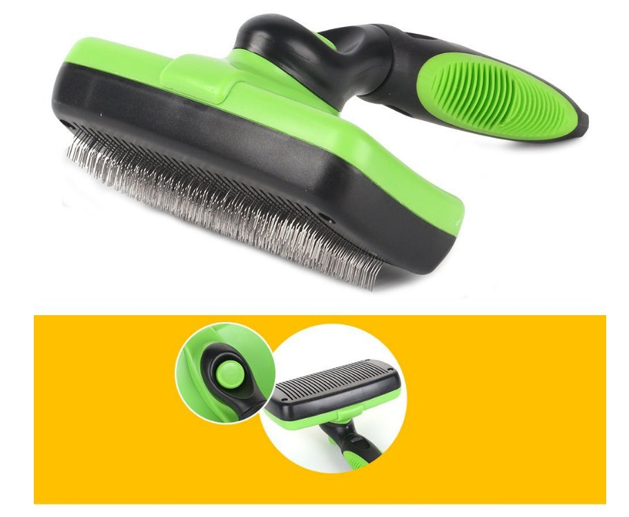 Brosse Auto-Nettoyante pour Chiens et Chats – Truffe & Velours™
