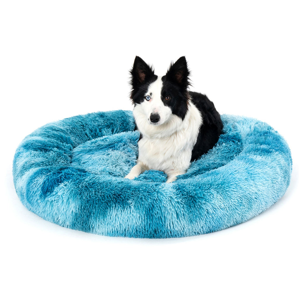 Lit Donut Apaisant Ultra-Doux pour Chiens et Chats – Truffe & Velours™
