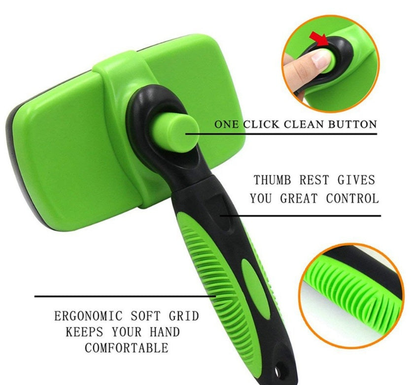 Brosse Auto-Nettoyante pour Chiens et Chats – Truffe & Velours™