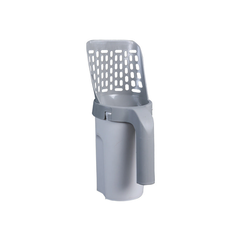 Pelle à litière 2-en-1 portable avec réservoir – Truffe & Velours™