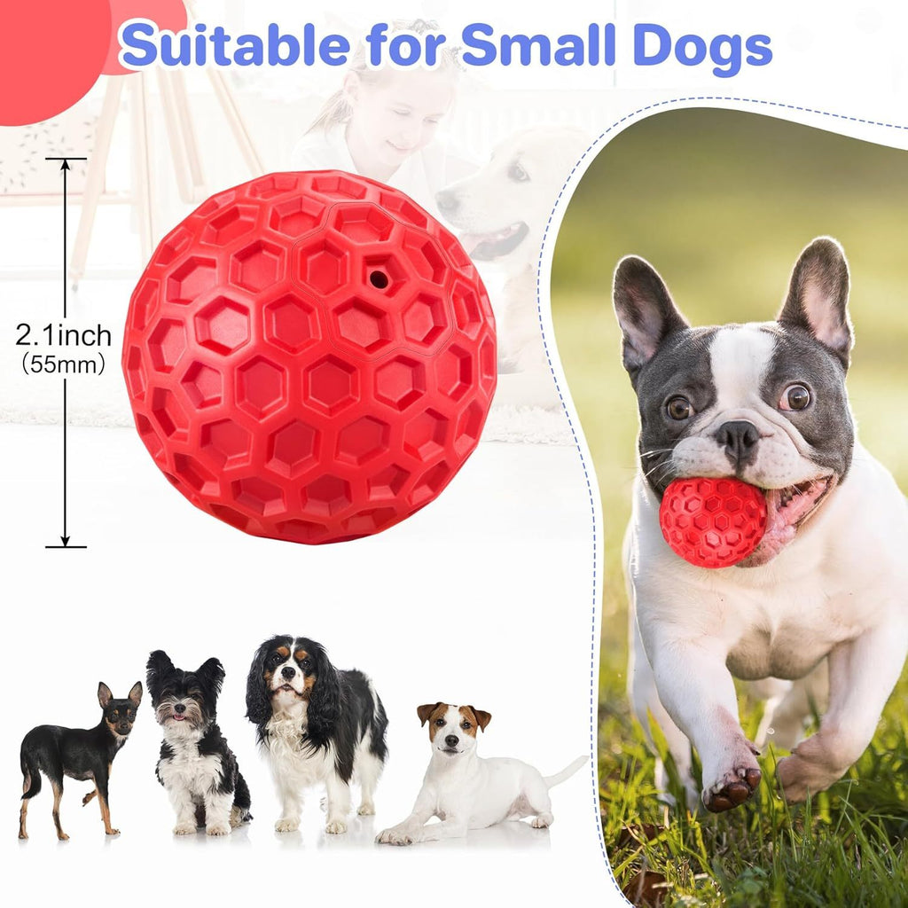 Balle Indestructible Anti-Stress pour Chiens (avec Couineur) – Truffe & Velours™