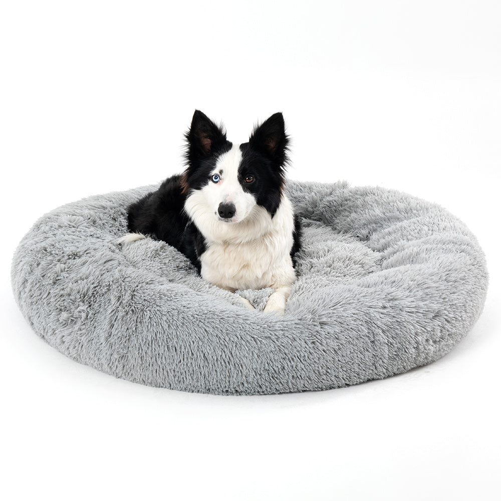 Lit Donut Apaisant Ultra-Doux pour Chiens et Chats – Truffe & Velours™
